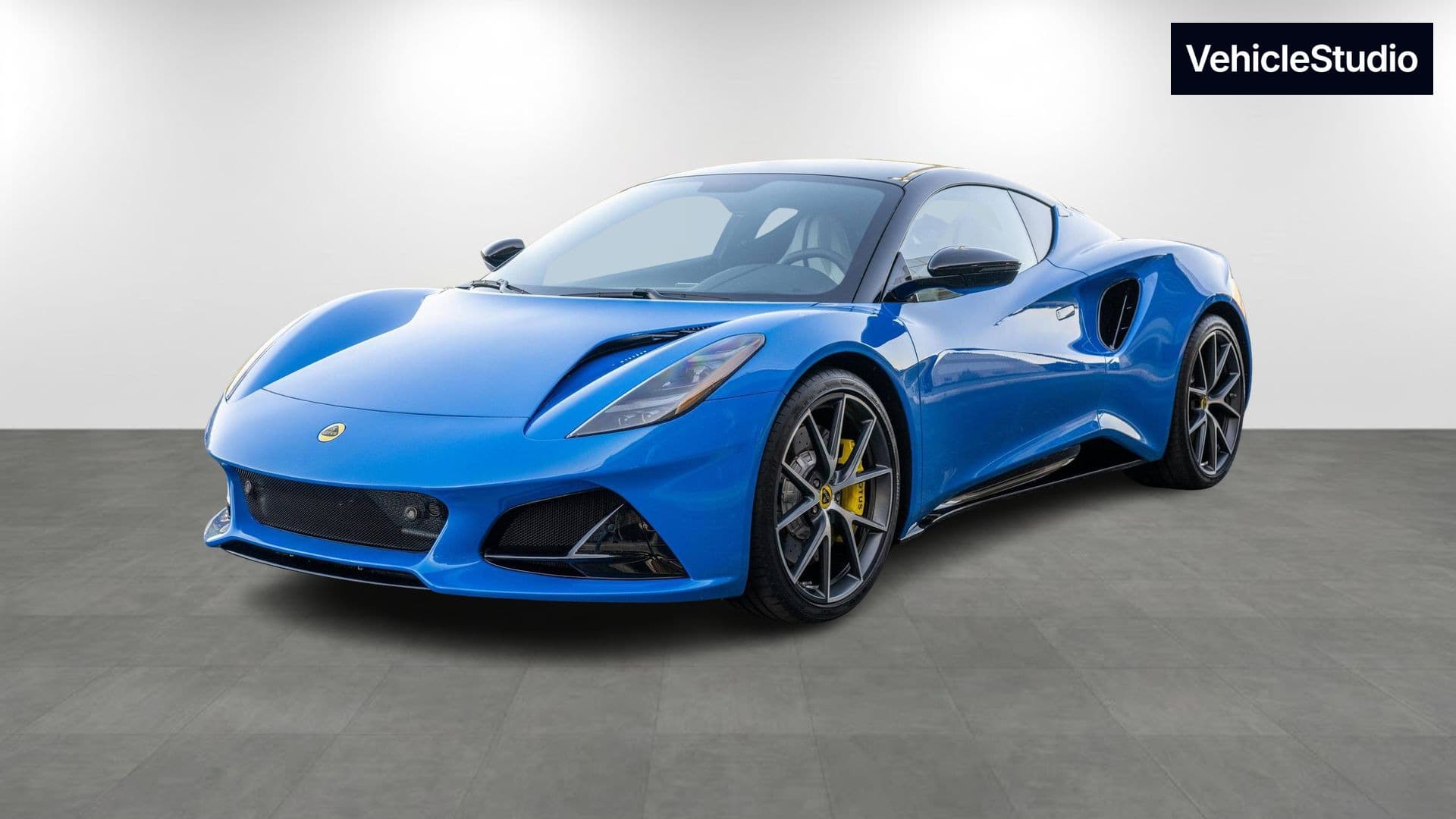 Vehicle photo after studio background